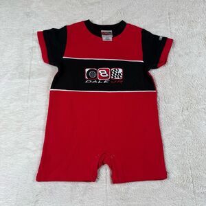 Vintage 90s Chase Authentic NASCAR Dale Jr. Baby One Piece Outfit
